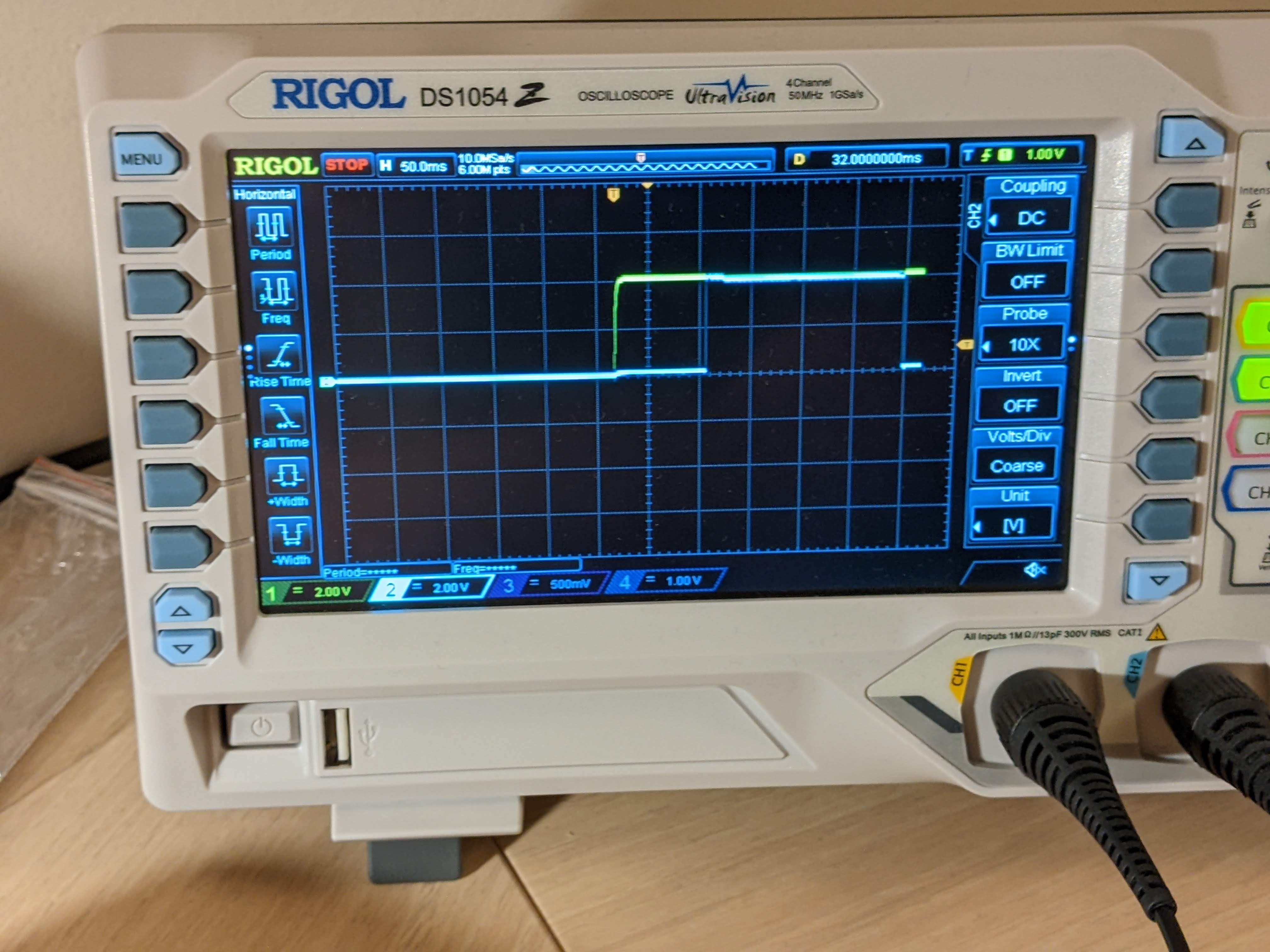 Faulty behaviour of reset signal